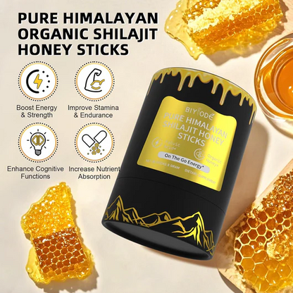 Himalayan Shilajit Honey Sticks – Pure & Organic