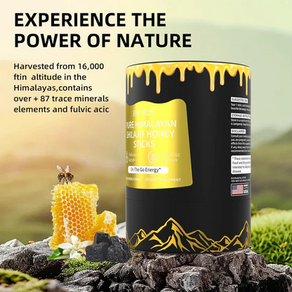 Himalayan Shilajit Honey Sticks – Pure & Organic